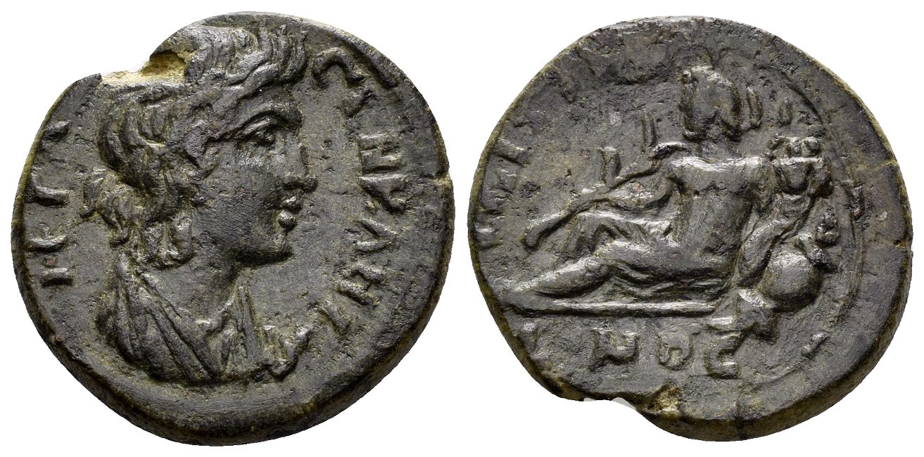 Lydia, Saitta. Imperial Times, 3rd century AD. AE 19mm (6.03 gm). SNG München 439