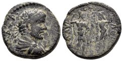 Kilikia, Flaviopolis. Caracalla. 198-217 AD. AE 23mm (9.94 gm). Dated CY 139 (211/2 AD). SNG Levante 1546