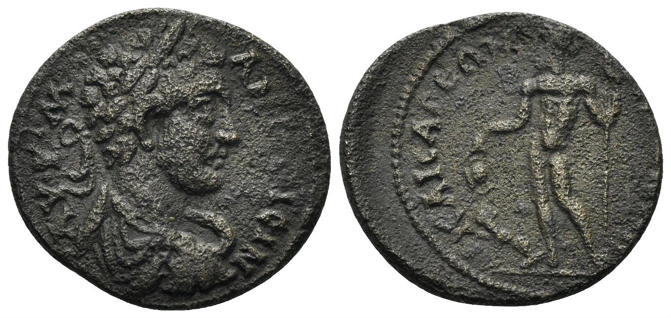 Lydia, Bageis. Caracalla. 198-217 AD. AE 23mm (5.90 gm). SNG Copenhagen 51