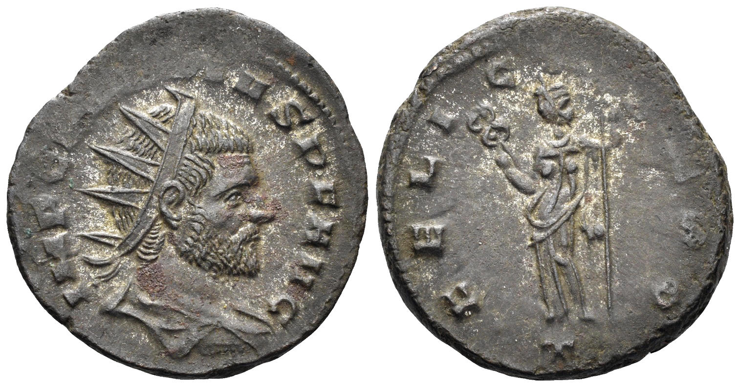 Claudius II Gothicus. 268-270 AD. AE Antoninianus (3.76g, 20mm). Mediolanum mint. Struck 268/9 AD. RIC online 35