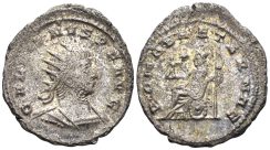 Gallienus. 253-268 AD. BI Antoninianus (3.38g, 23mm). Asian mint. Struck 263/4 AD. RIC 654