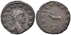 Gallienus. 253-268 AD. AE Antoninianus (3.54g, 20.5mm). ‘Zoo’ series. Rome mint. Struck 267/8 AD. RIC 207