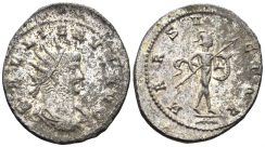 Gallienus. 253-268 AD. BI Antoninianus (3.70g, 23mm). Antioch mint. Struck 264/5 AD. RIC 649