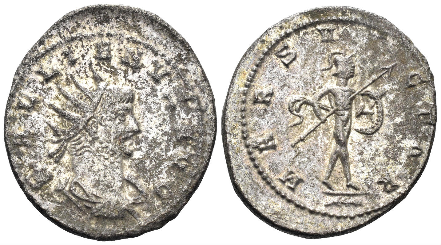 Gallienus. 253-268 AD. BI Antoninianus (3.70g, 23mm). Antioch mint. Struck 264/5 AD. RIC 649