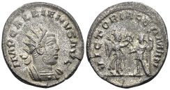 Gallienus. 253-268 AD. BI Antoninianus (3.98g, 22mm). Antioch mint. Struck 256/7 AD. RIC 452