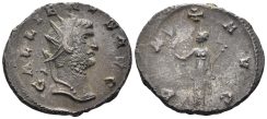 Gallienus. 253-268 AD. AE Antoninianus (3.28g, 21mm). Milan mint. Struck 264-7 AD. RIC 499