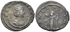 Salonina, Augusta. 254-268 AD. BI Antoninianus (3.61g, 22mm). Antioch mint. Struck 263 AD. MIR 1619 var