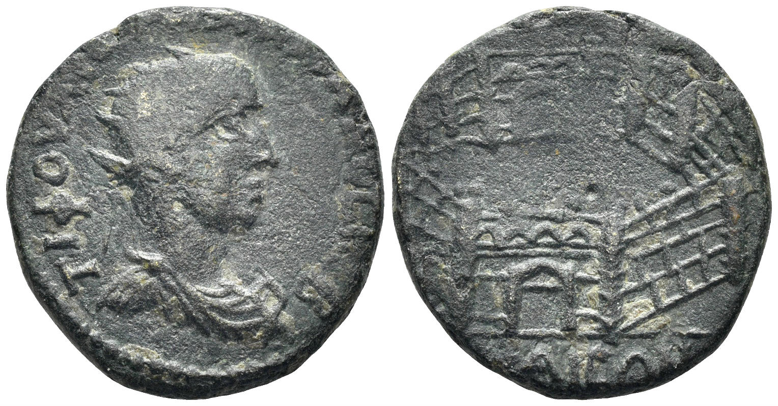 Bithynia, Nikaia. Macrianus. 260-261 AD. AE 22mm (8.29g). RG 872