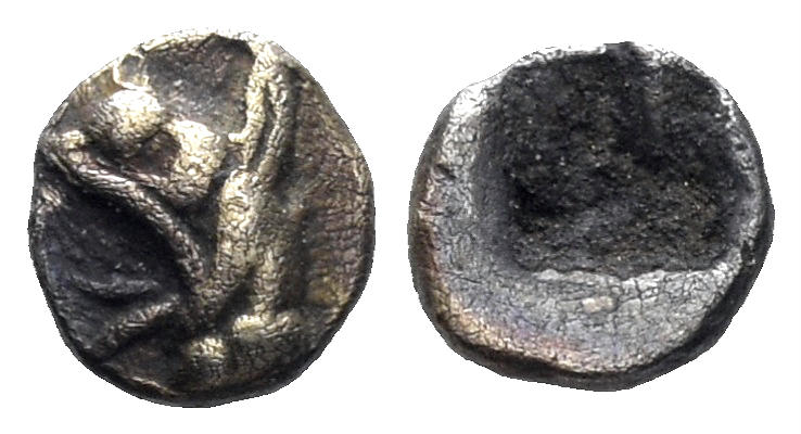 Ionia, Phokaia, Circa 521-478 BC. AR Tetartemorion, (0.14g, 5.5mm). SNG Kayhan 514–6