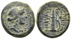 Lydia, Blaundos. 2nd-1st century BC. AE 16mm (4.99g). SNG Copenhagen 70