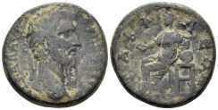 Lydia, Tabala. Lucius Verus. 161-169 AD. AE 22mm (8.00g). SNG Copenhagen 566