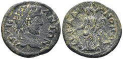 Phrygia, Hadrianopolis-Sebaste. Caracalla. 198-217 AD. AE 21mm (4.42g). Roma Numismatics E-sale 118, lot 1061 (same dies)