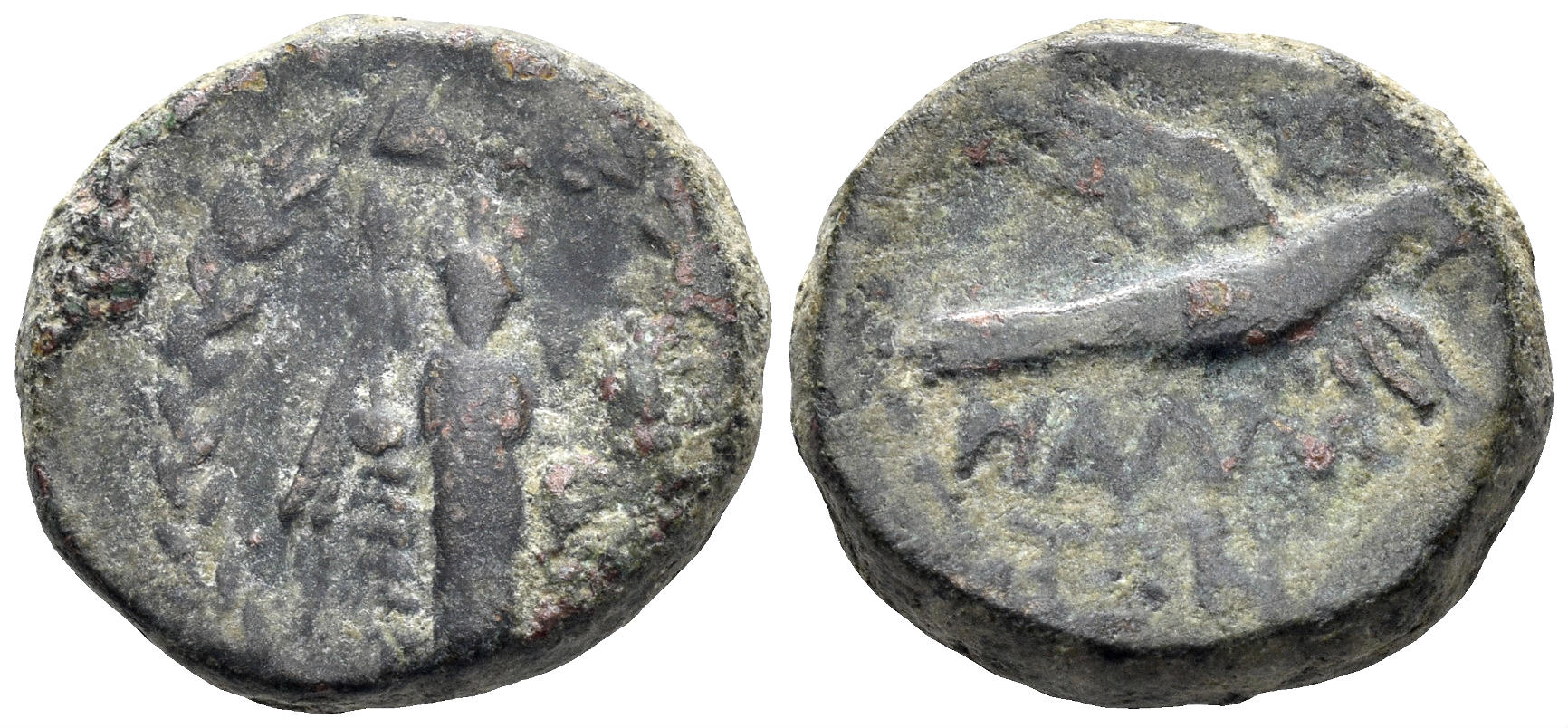 Kilikia, Mallos. 2nd-1st century BC. AE 18mm (6.82g). SNG Levante 1264