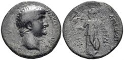 Kilikia, Pompeiopolis. Nero. 54-68 AD. AE 25mm (9.44g). Dated CY 130 (64/5 AD). RPC 4003