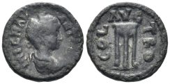 Troas, Alexandria Troas. Caracalla. 193-217 AD. AE 15mm (2.38g). Bellinger 265