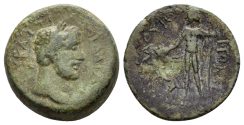 Kilikia. Flaviopolis-Flavias. Antoninus Pius, 138-161 AD. AE Hemiassarion (4.63 gm, 16mm). Dated CY 80 (155/6 AD). RPC IV online 11686