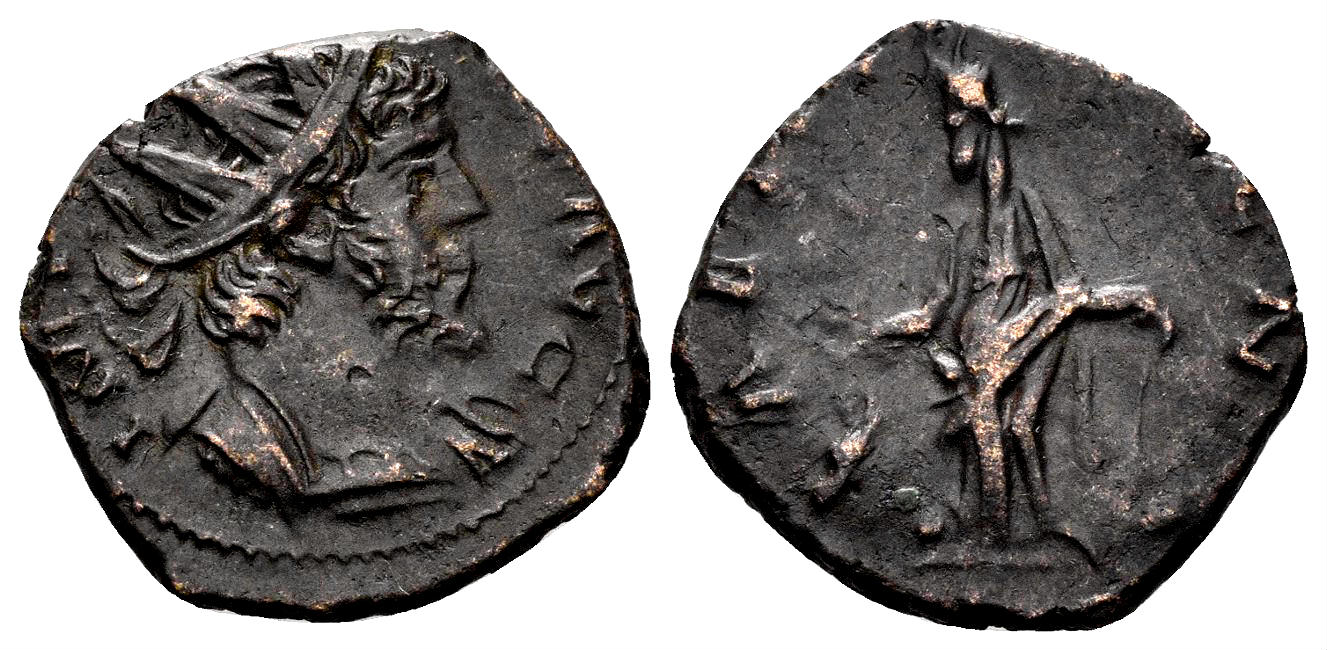 Tetricus I. 271-274 AD. AE Antoninianus (2.72g, 18mm). Treveri mint. Struck 272 AD. RIC 90
