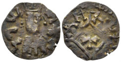 Axum. Hethasas. Early 7th Century-620. CU (0.75g, 16mm). BMC Axum 529