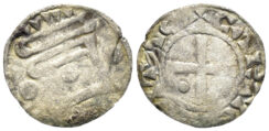 France. Provincial. Blois (comté). Anonymous Circa 1037-1089/90. AR Obol (0.36g, 13mm). Poey d’Avant 1737