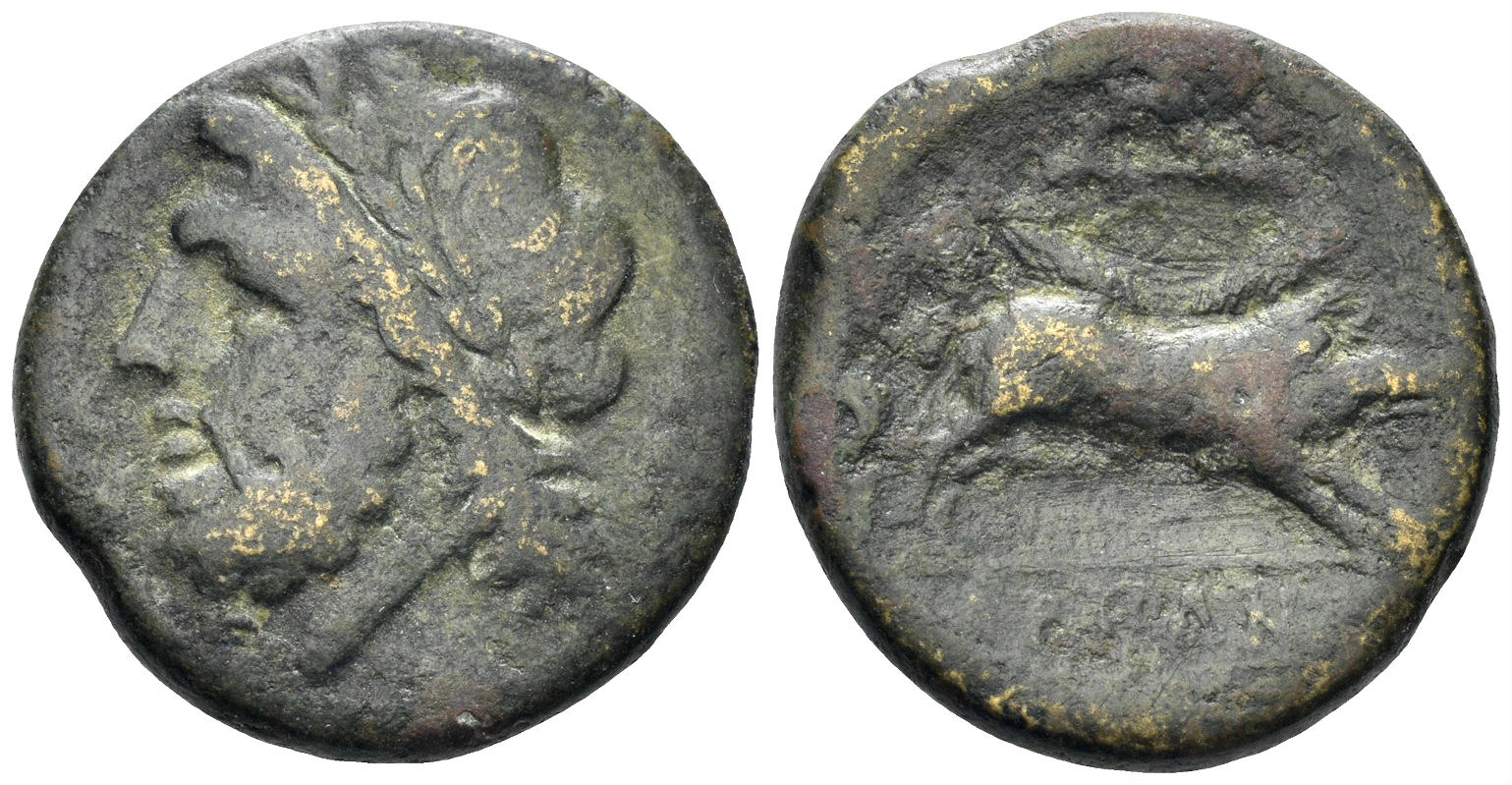 Apulia. Arpi. Circa 325-275 BC. AE 22mm (7.26g). Siciliano, Arpi, B, 1-3