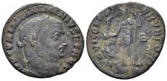 Licinius I. 308-324 AD. AE Follis (3.16g, 20.5mm). Cyzicus mint. Struck 313-5 AD. RIC 4