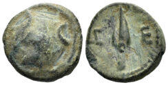 Pisidia, Selge. Circa 200-30 BC. AE 12mm (1.41g). SNG BN 1930-4