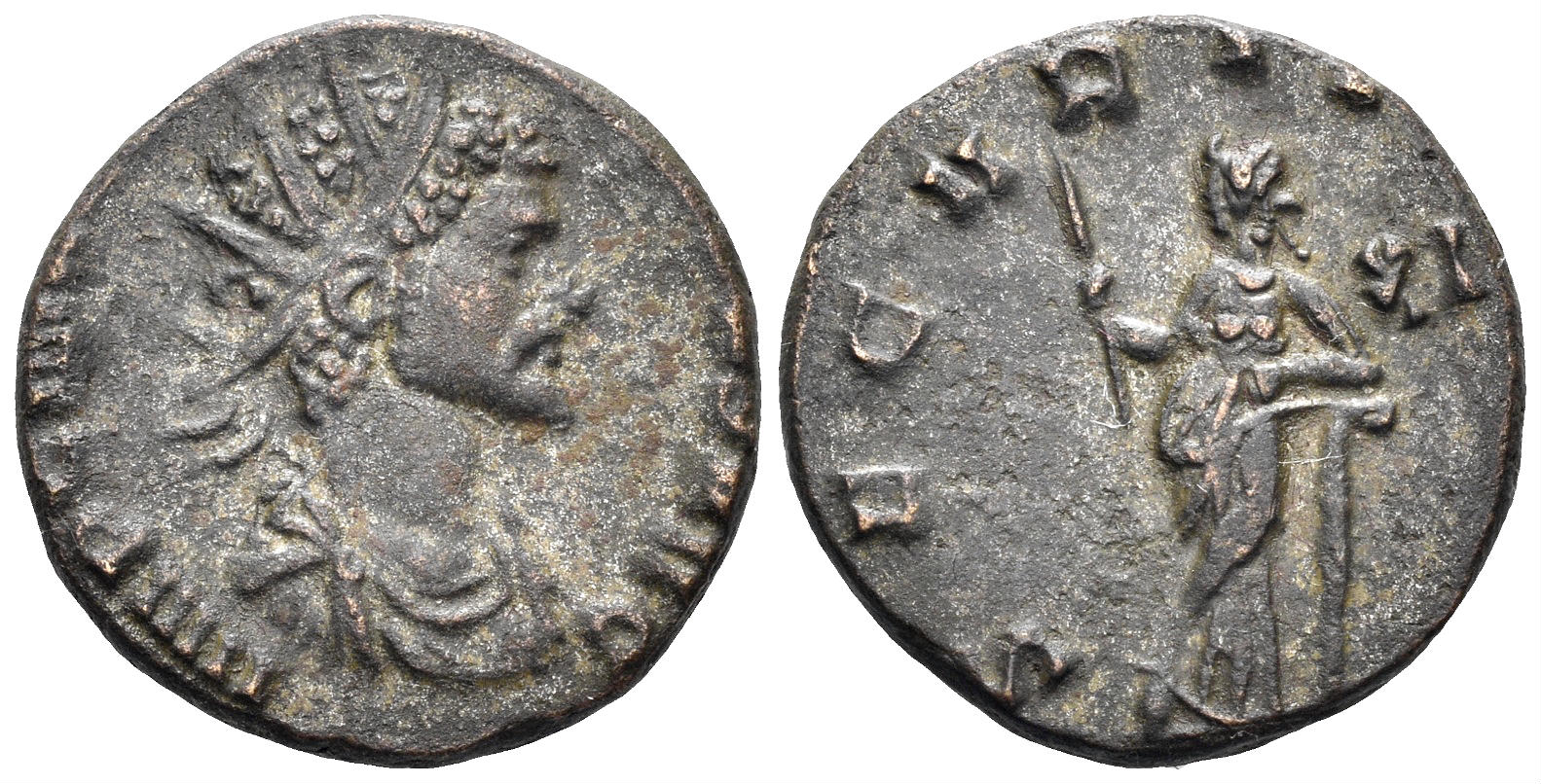 Quintillus. 270 AD. AE Antoninianus (3.44g, 17.5mm). Rome mint. Struck end of 270 AD. RIC 31