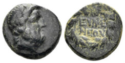 Phrygia, Eumeneia. Before 133 BC. AE 14mm (3.25g). SNG Copenhagen 377-8