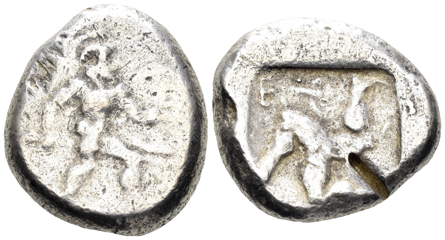 Pamphylia, Aspendos. Circa 465-430 BC. AR Stater (10.62g, 21.5mm). SNG Aulock 4477