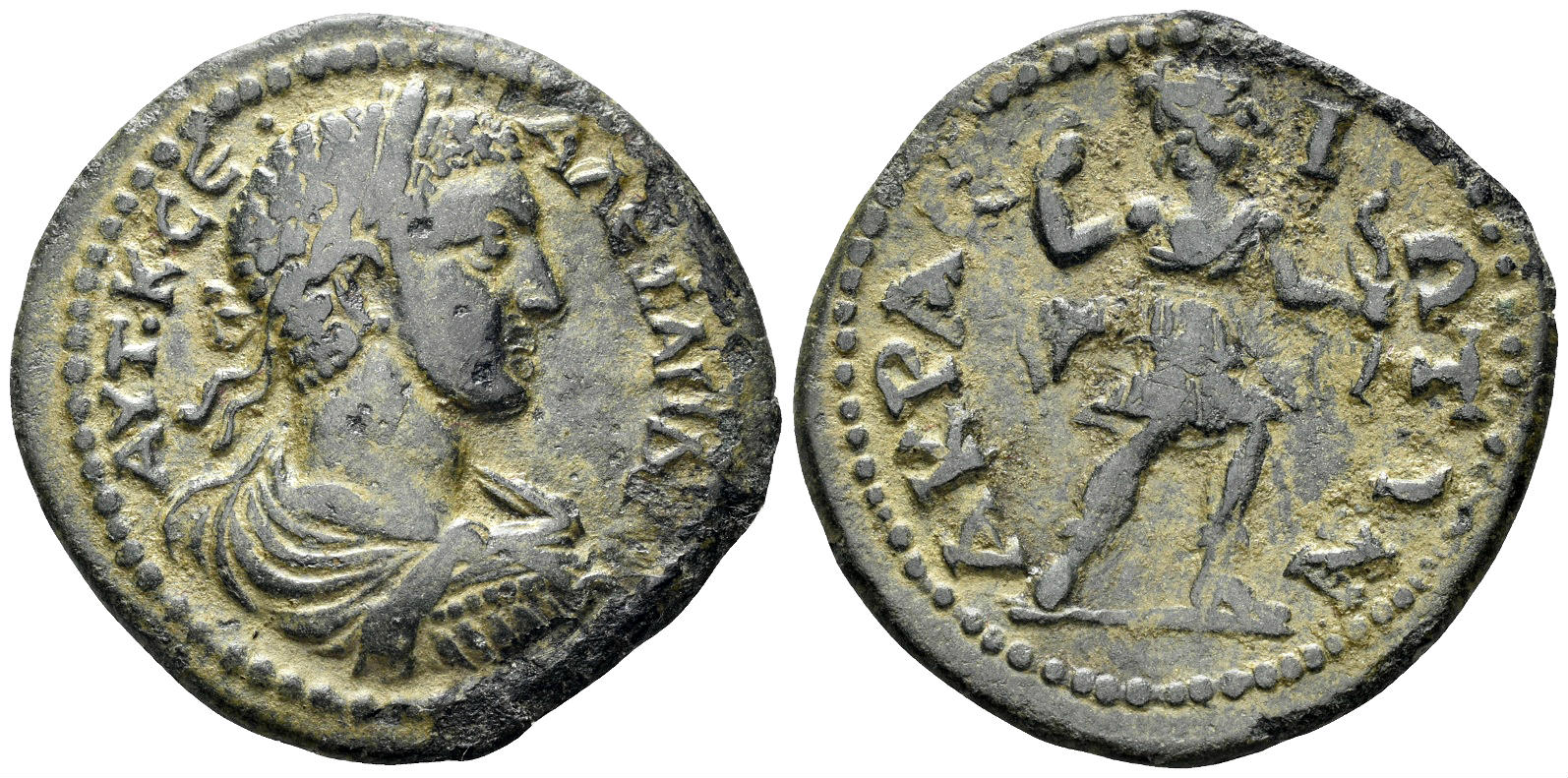 Lydia, Akrasos. Severus Alexander. 222-235 AD. AE 27.5mm (6.56g). RPC VI 4280