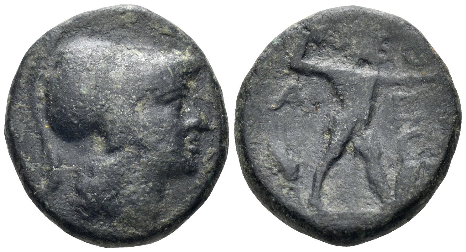 Attica, Athens. Circa 87/6 BC. AE 20mm (7.20g). Kroll 97