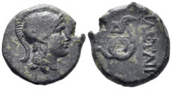 Pergamene Kingdom. Philetairos. Circa 200-133 BC. AE 16mm (4.50g). SNG BN 1667