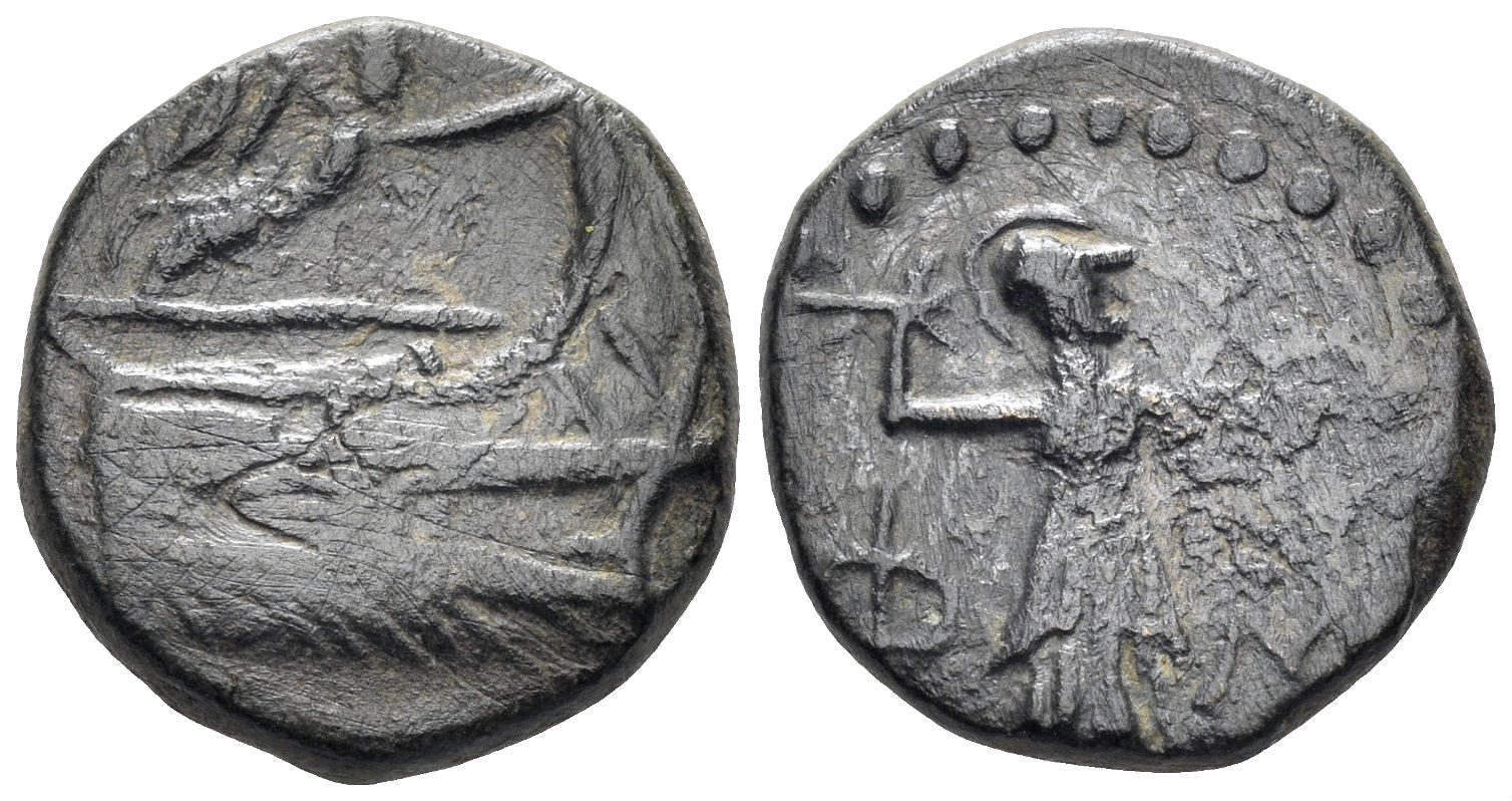 Lykia, Phaselis. After 190-167 BC. AE 16mm (3.98g). SNG Helsinki I, 625