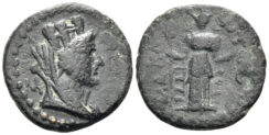 Kilikia, Mallos. Imperial Times. Circa 3rd century AD. AE 18mm (3.86g). RPC IV.3, 10733