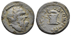 Phrygia, Dionysopolis. Time of Hadrian. 117-138 AD. AE 15mm (1.77 gm). RPC III 2576