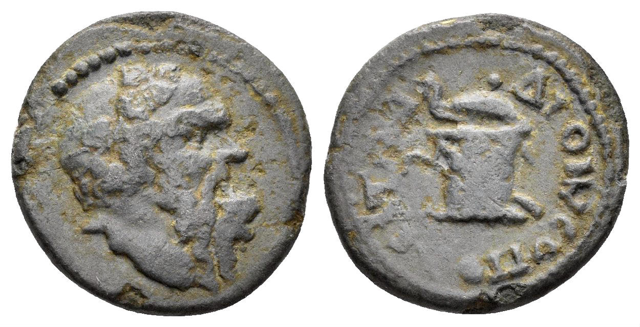 Phrygia, Dionysopolis. Time of Hadrian. 117-138 AD. AE 15mm (1.77 gm). RPC III 2576