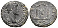 Antoninus Pius. 138-161 AD. AE As (11.70 gm, 25mm). Rome mint. Struck 159-160 AD. RIC 1039