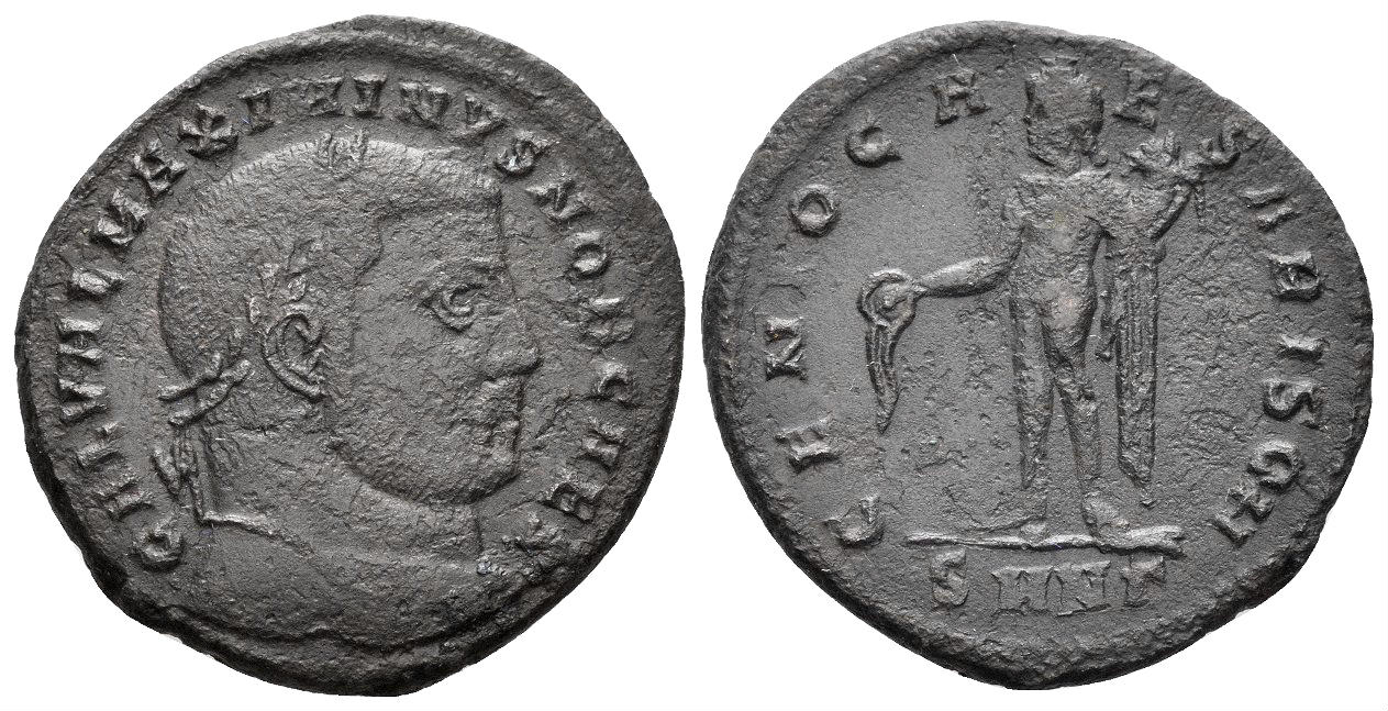 Maximinus II Daia, as Caesar. 305-309 AD. AE Follis (6.86 gm, 25mm). Nicomedia mint. Struck 308-310 AD. RIC 55a