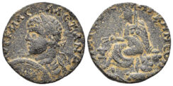 Mesopotamia, Carrhae. Severus Alexander. 222-235 AD. AE 22mm (7.99 gm). BMC 49-50