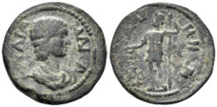 Mysia, Adramytion. Julia Maesa, Augusta. 218-222 AD. AE 20mm (4.11g). RPC VI 4123 (temporary)