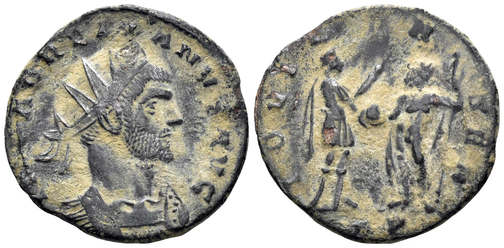 Aurelian. 270-275 AD. AE Antoninianus (2.89g, 20mm). Siscia mint. Struck 272 AD. RIC 1225