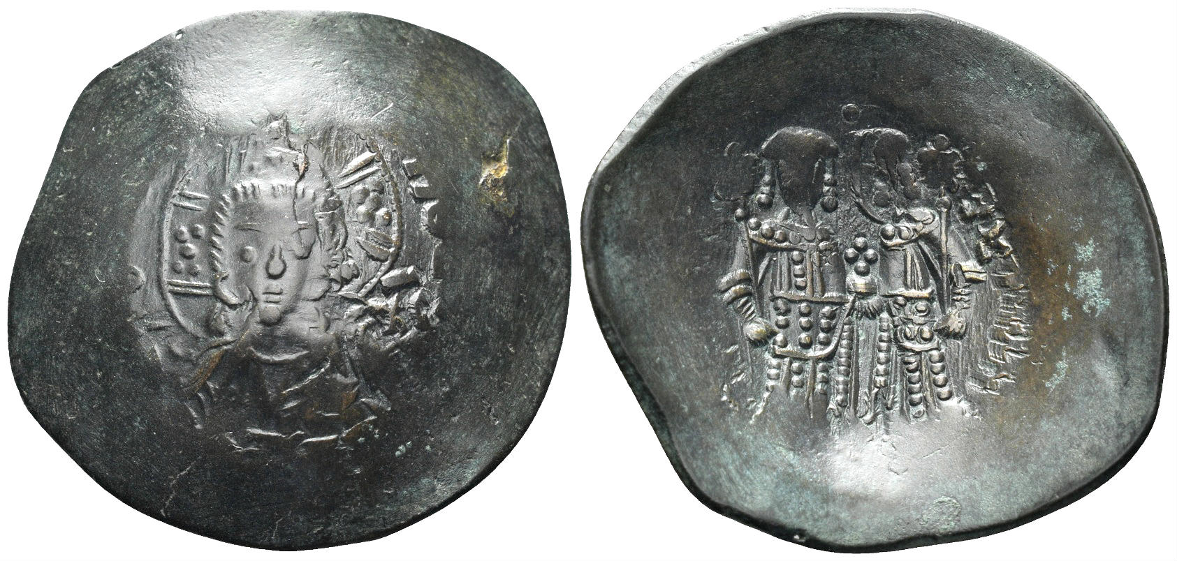 Alexius III Angelus Comnenus. 1195-1203. AE Trachy (3.50g, 28mm). Constantinople mint. SB 2011