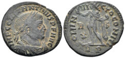 Constantine I ‘the Great’. 307-337 AD. AE Follis (3.00g, 21mm). Rome mint. Struck 314/5 AD. RIC 27