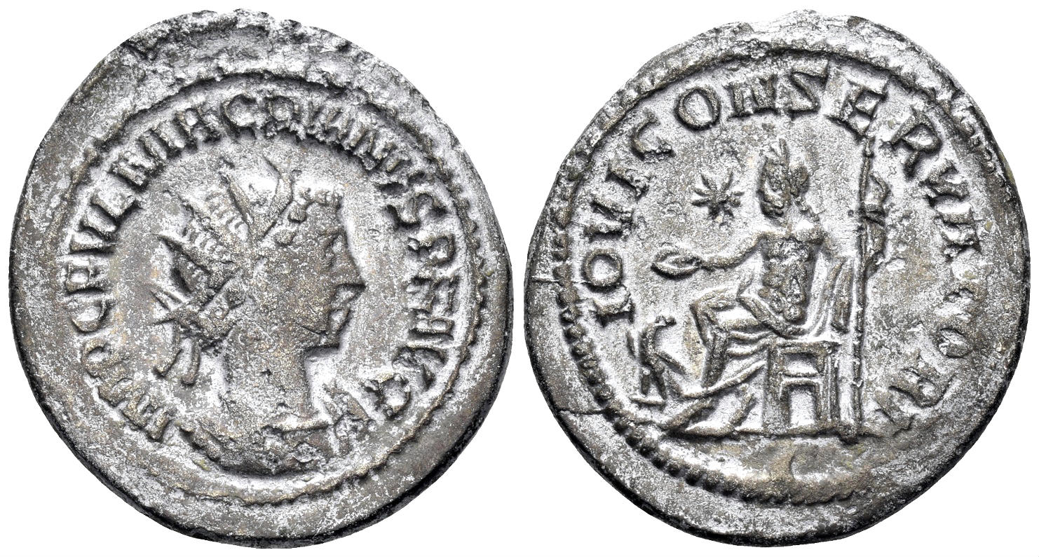 Macrianus. 260-261 AD. Bil Antoninianus (3.49g, 22mm), Samosata mint. RIC 9