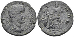 Pisidia, Baris. Trebonianus Gallus. 251-253 AD. AE 24mm (6.90g). RPC IX 934
