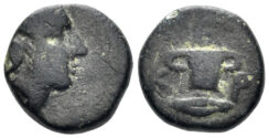 Thracian Kingdom. Kersebleptes. Circa 359-340 BC. AE 11mm (1.90g). Kypsela mint(?). SNG Copenhagen 1070-1