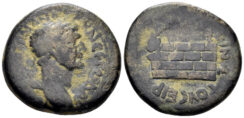 Pontos, Amaseia. Trajan. 98-117 AD. AE 21mm (6.45g). Dated CY 115 (112/3 AD). RPC III online 2909.6 (this coin)