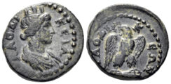 Phrygia, Laodicea ad Lycum. Time of Titus and Domitian. 79-96 AD. AE 15.5mm (2.99g). RPC II 1299A