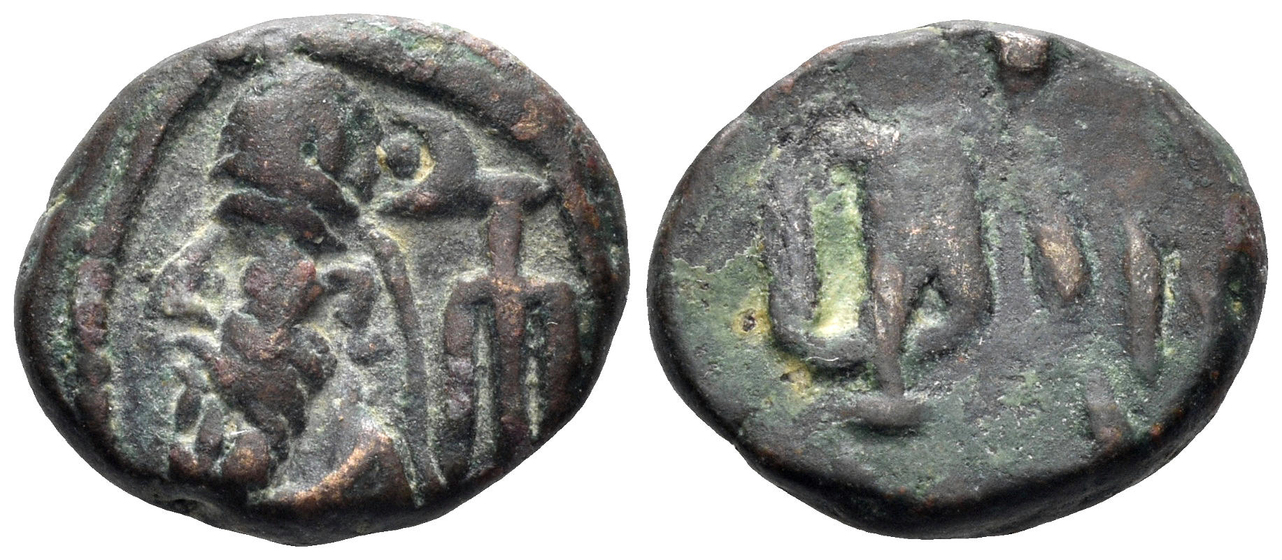 Elymais. Orodes III. 2nd Century AD. AE Drachm (3.39g, 15mm). Van't Haaff Type 16.3.2
