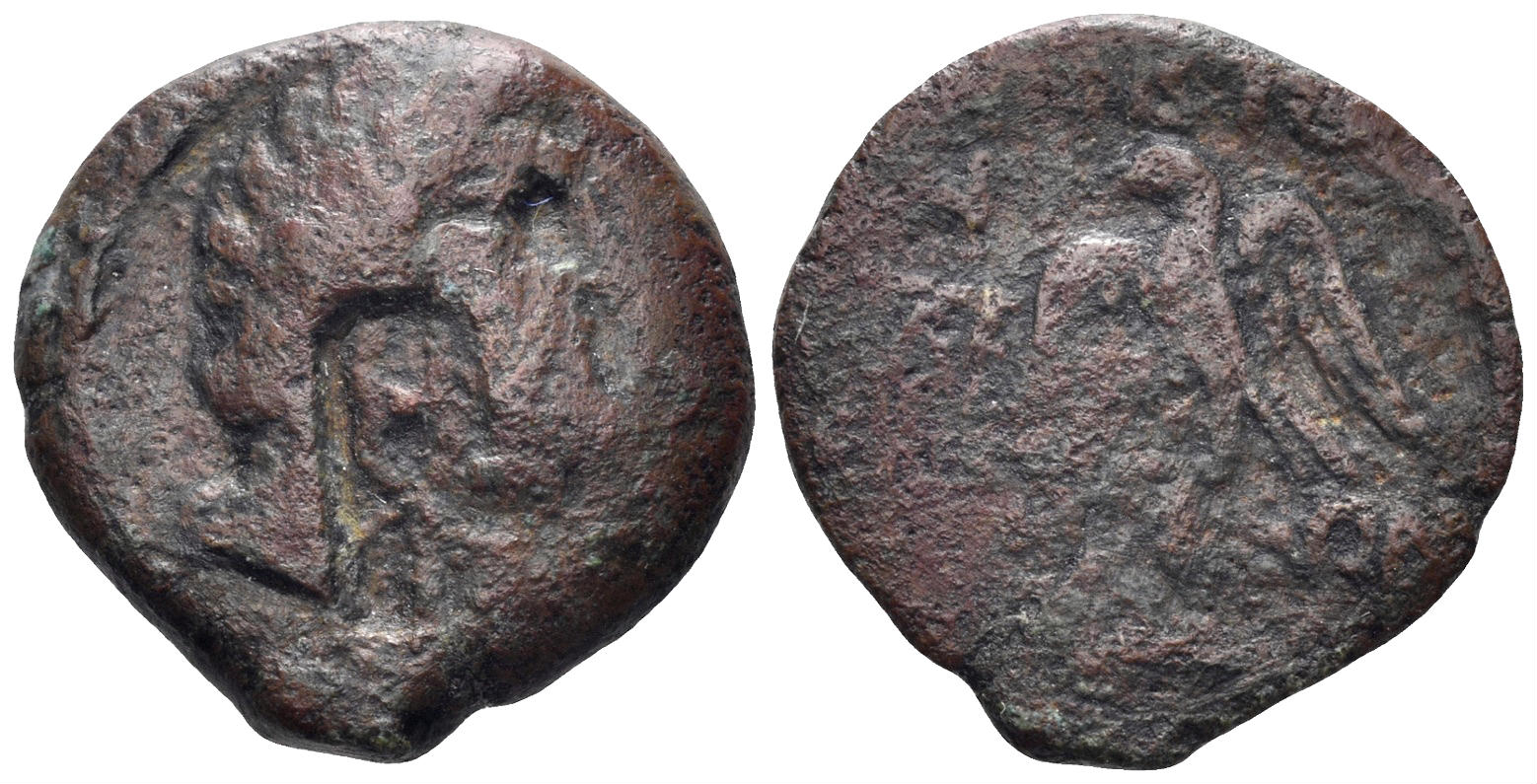 Skythia, Olbia. Mid 1st century AD. AE mm (4.25g). RPC I 1946